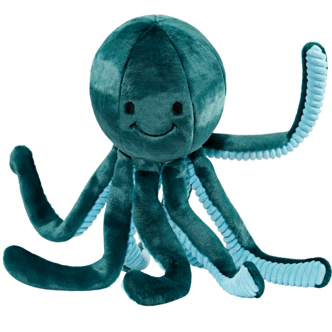 Fluff N' Tuff Dog Toy Stevie XL Octopus