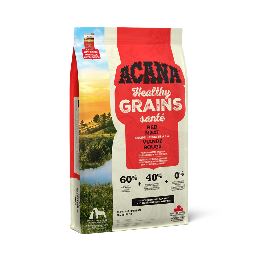 Acana Healthy Grains Red Meat Recipe