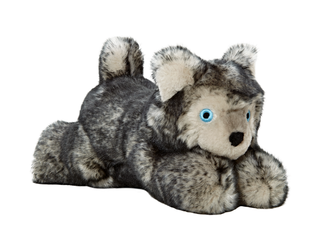 Fluff N' Tuff Dog Toy Blanca Wolf