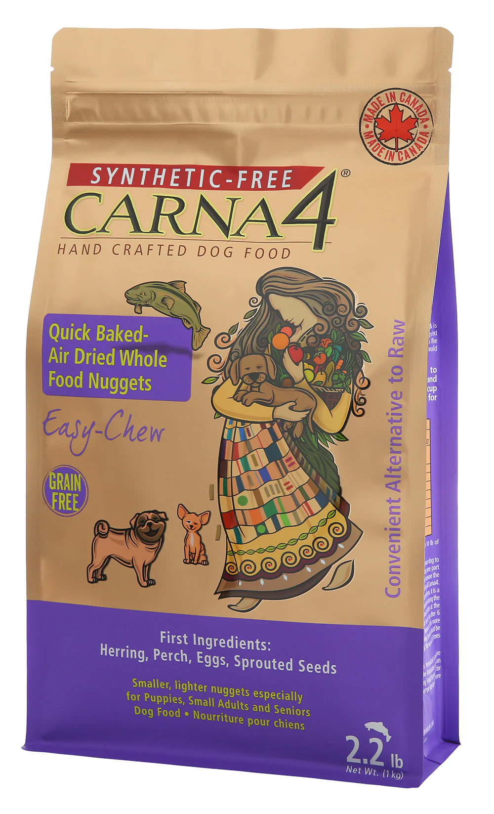 Carna4 - Quick Baked - Air Dried Whole Food Nuggets - Fish