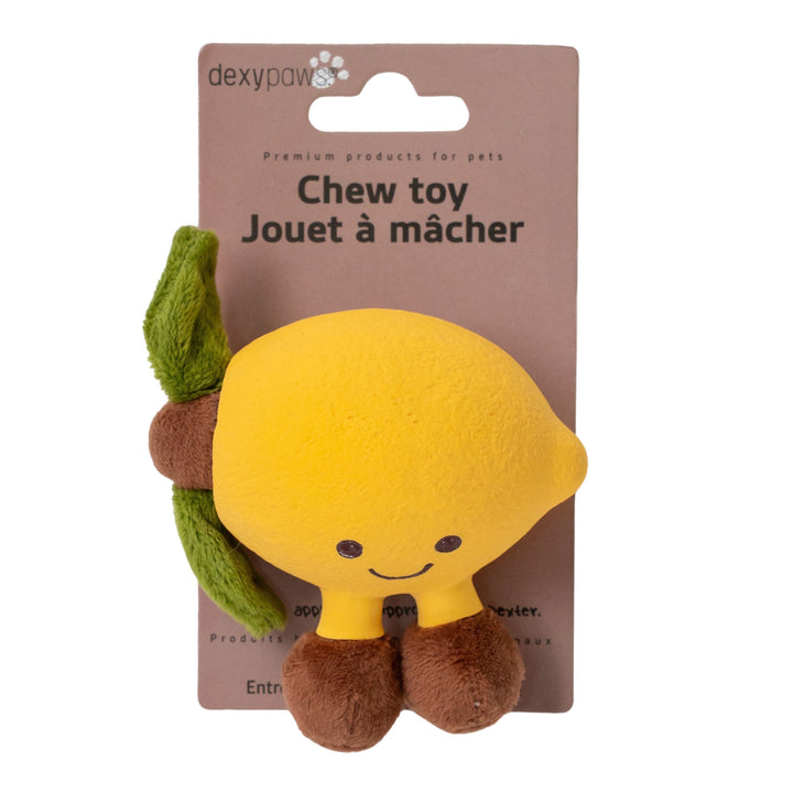 Dexypaws Lemon Small Dog Toy