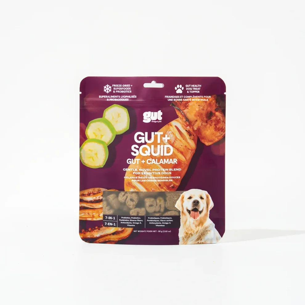 Gut+ Squid Treat & Meal Topper
