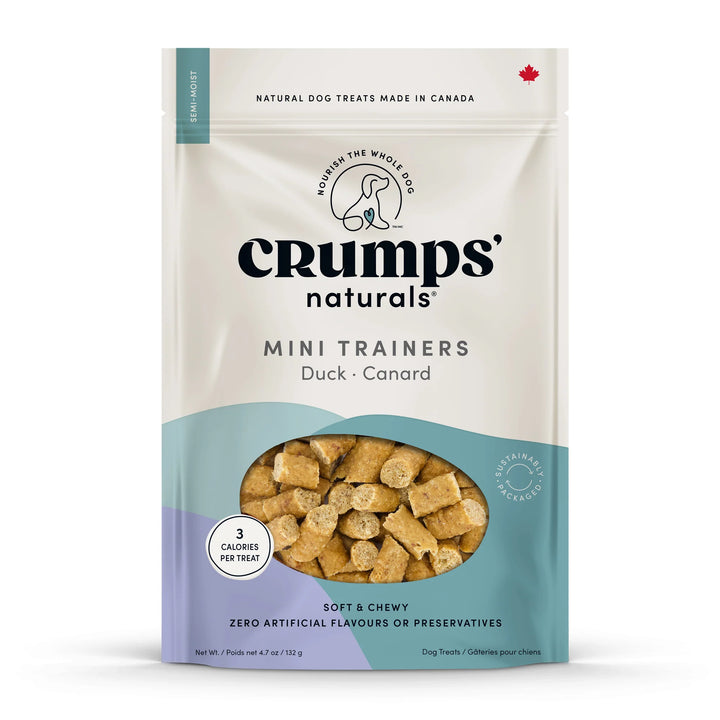 Crumps Semi Moist Mini Trainers Duck Dog Treats