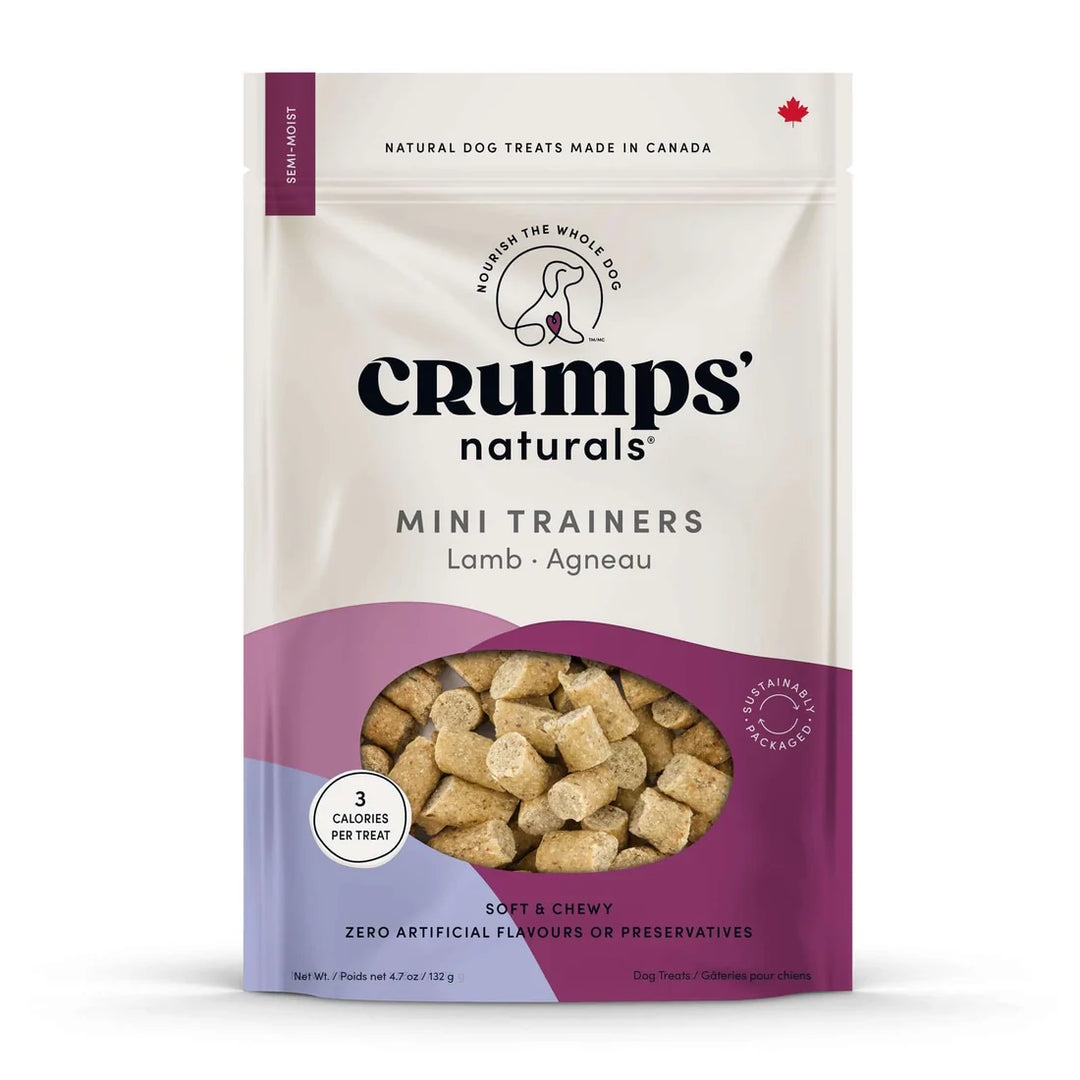 Crumps Semi Moist Mini Trainers Lamb Dog Treats