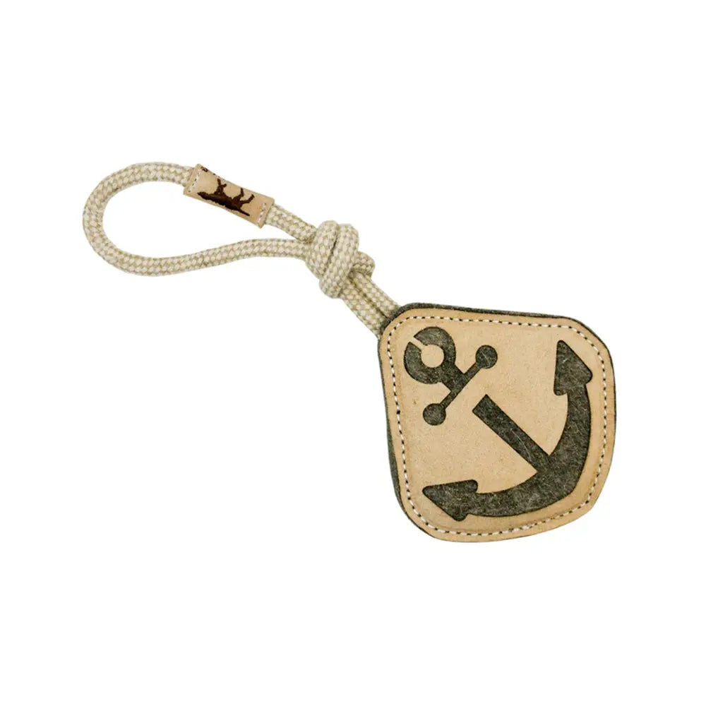 Tall Tails - Leather & Rope Anchor