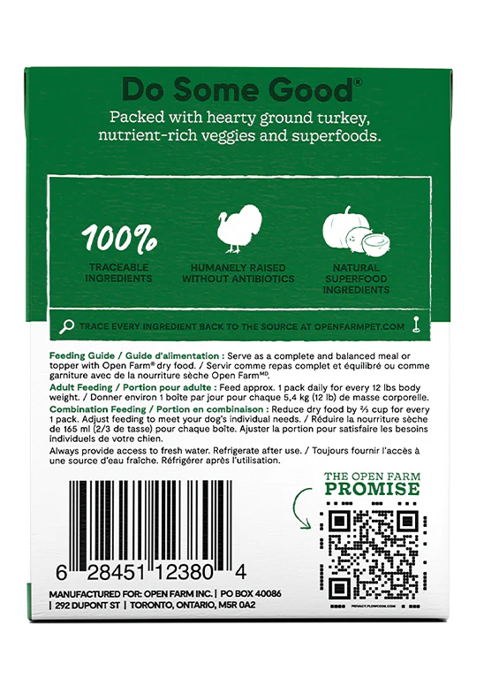 Open Farm Turkey Rustic Stew Dog Food