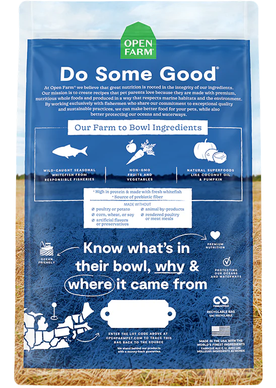 Open Farm Whitefish Grain-Free Dog Food