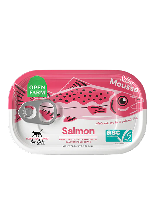 Open Farm Salmon Wet Food Topper for Cat