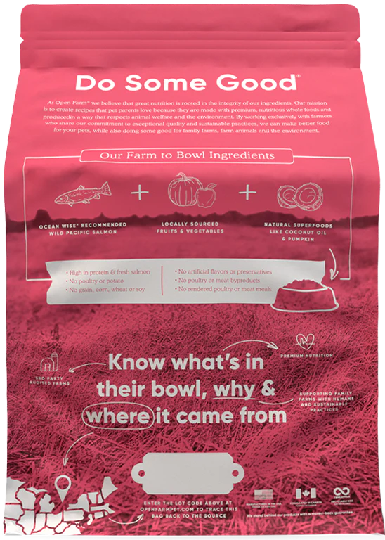 Open Farm Wild-Caught Salmon Grain-Free Dog Food