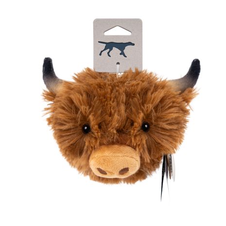 Tall Tails - Highland Cow Head Ball 2-in-1