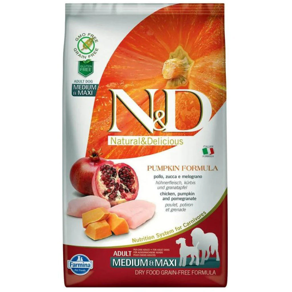 Farmina Chicken Pumpkin Pomegranate Adult Dog Food Knick Knack