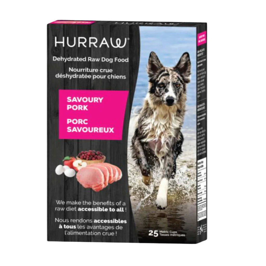 Hurraw Dehydrated Raw Pork Dog Food