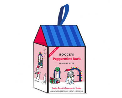 Bocce's Bakery Peppermint Bark Ornaments