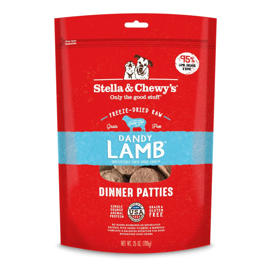 Stella & Chewy's Lamb Freeze-Dried Dinner Patties 14oz