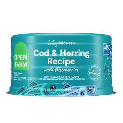 Open Farm Cod & Herring Recipe with Blueberries Wet Dog Food