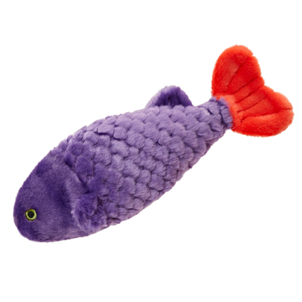 Fluff N' Tuff Dog Toy Cici Tropical Fish