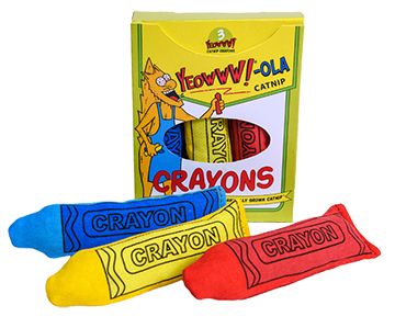 Yeowww! Catnip Crayon Toy