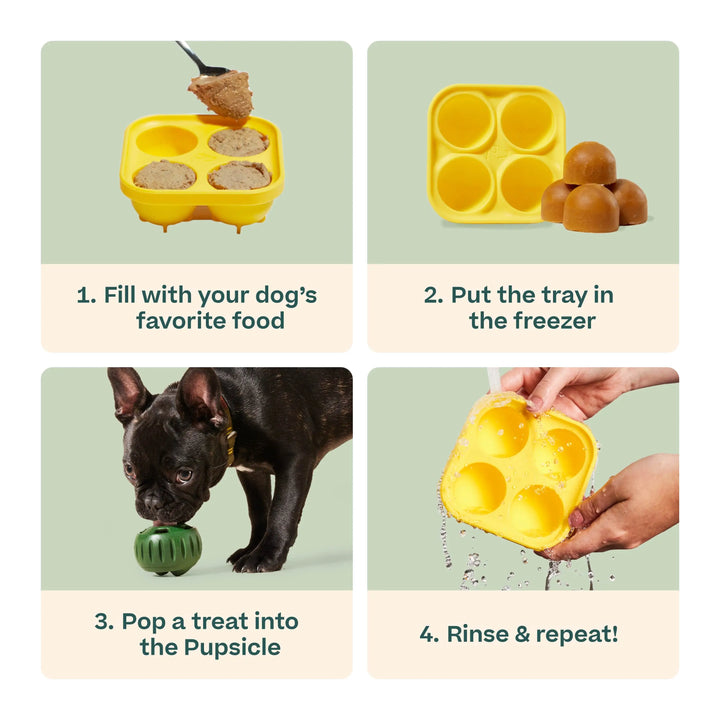 Woof Pupsicle DIY Treat Tray