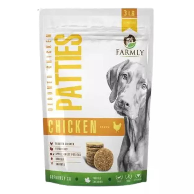 Farmly Gently Cooked Chicken Dog Food 3lbs