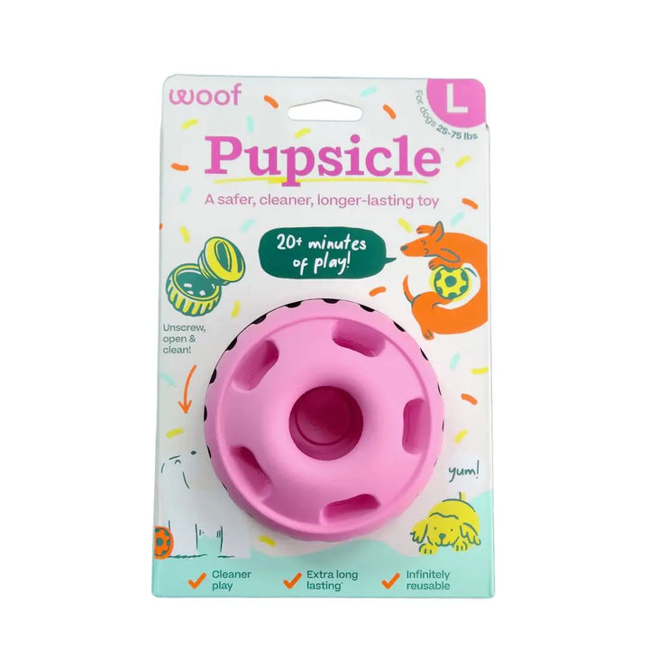 Woof Pupsicle Pink