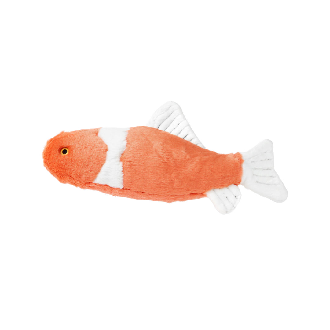 Fluff N' Tuff Dog Toy Finn Koi (Squeakerless)