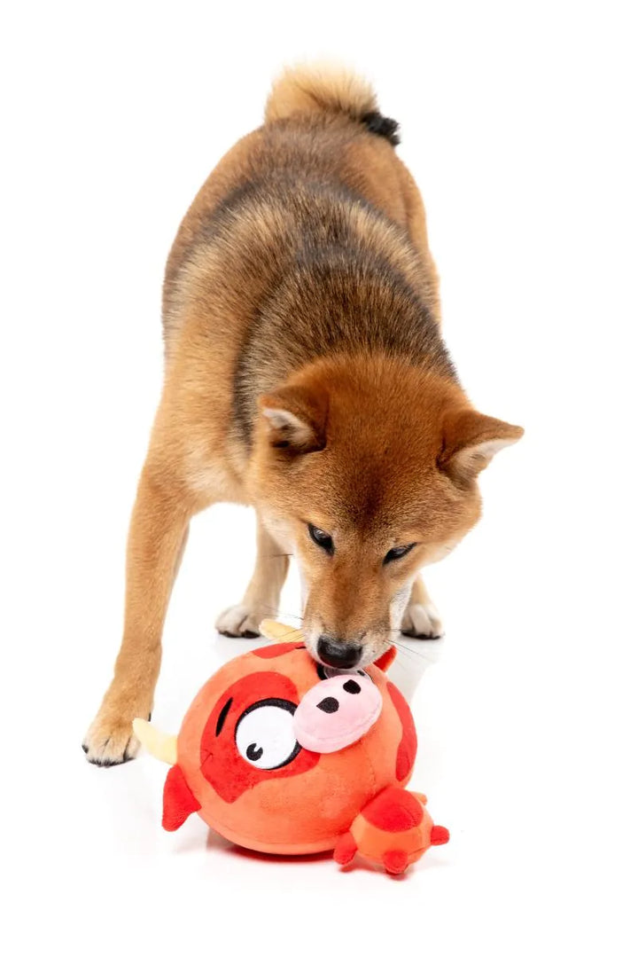 FuzzYard - Moo-Hammad Ali Dog Toy