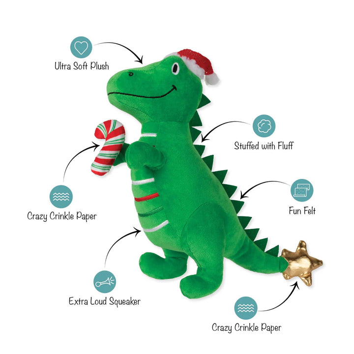 Fringe Rex-Mas is Here Dog Toy
