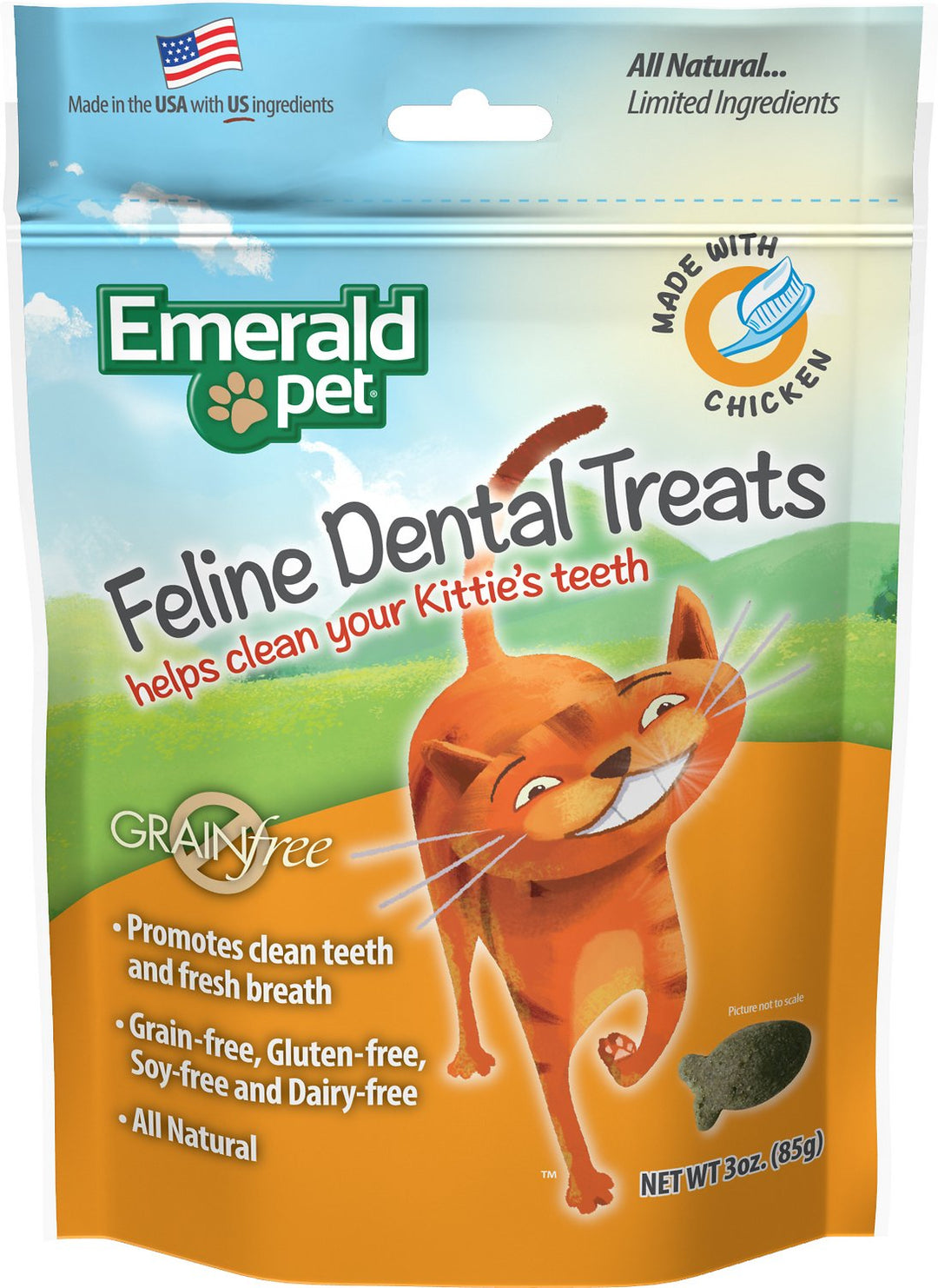 Emerald Chicken Cat Dental Treats