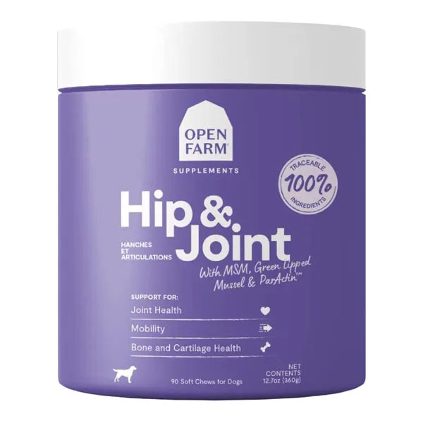 Open Farm Hip & Joint Chews Dog Supplement