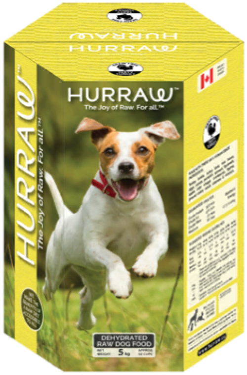 Hurraw Dehydrated Raw Turkey Dog Food