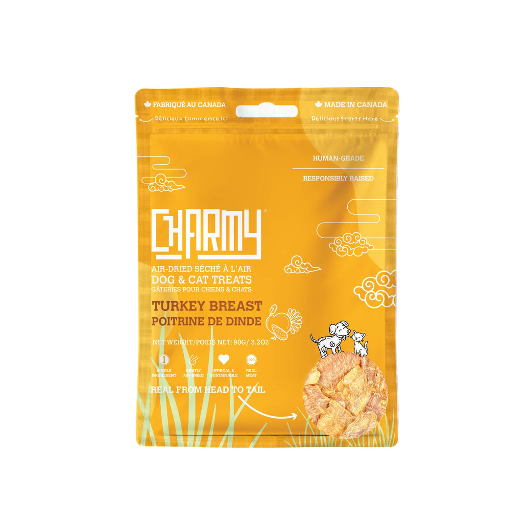 Charmy Air-Dried Turkey Breast Dog Treat