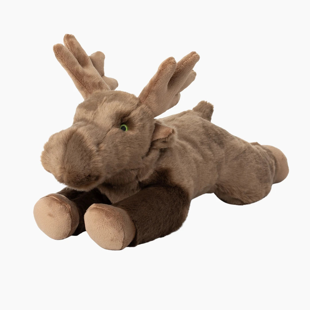 Fluff N' Tuff Dog Toy Trax Moose