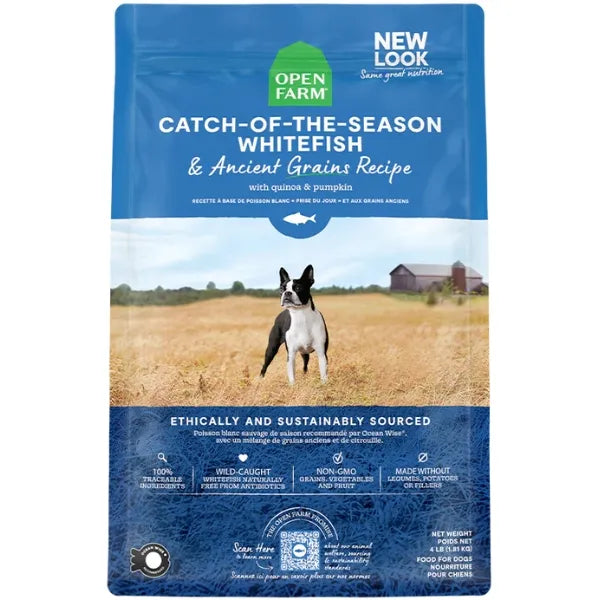 Open Farm Ancient Grain Whitefish Dog Food