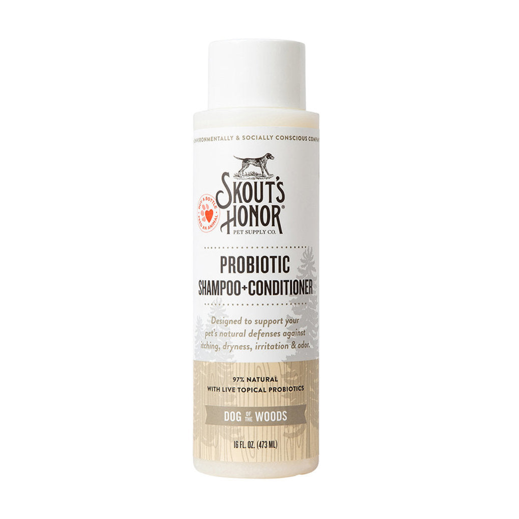 Skout's Honor Dog of the Woods Probiotic Shampoo and Conditioner