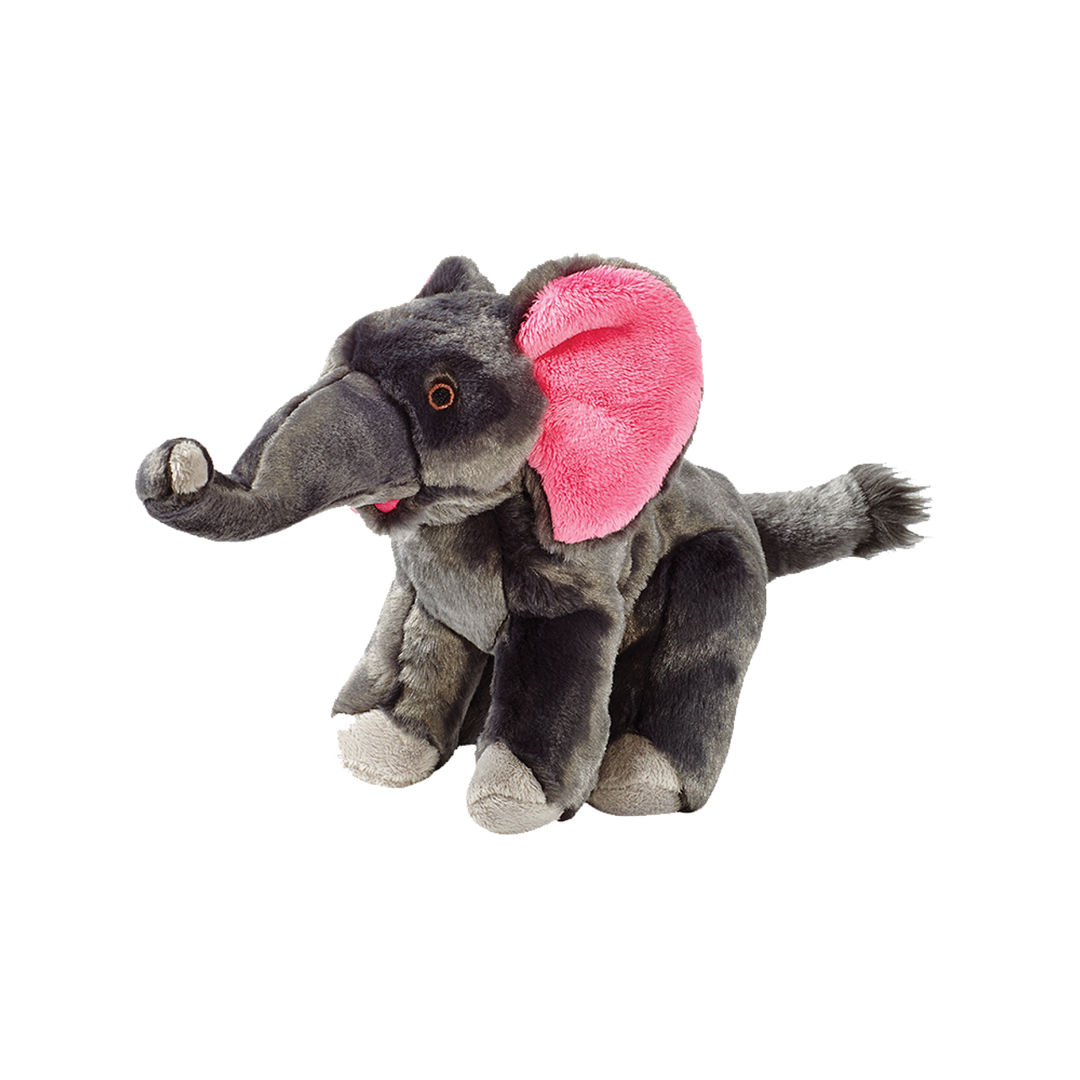 Fluff N' Tuff Dog Toy Edsel Elephant